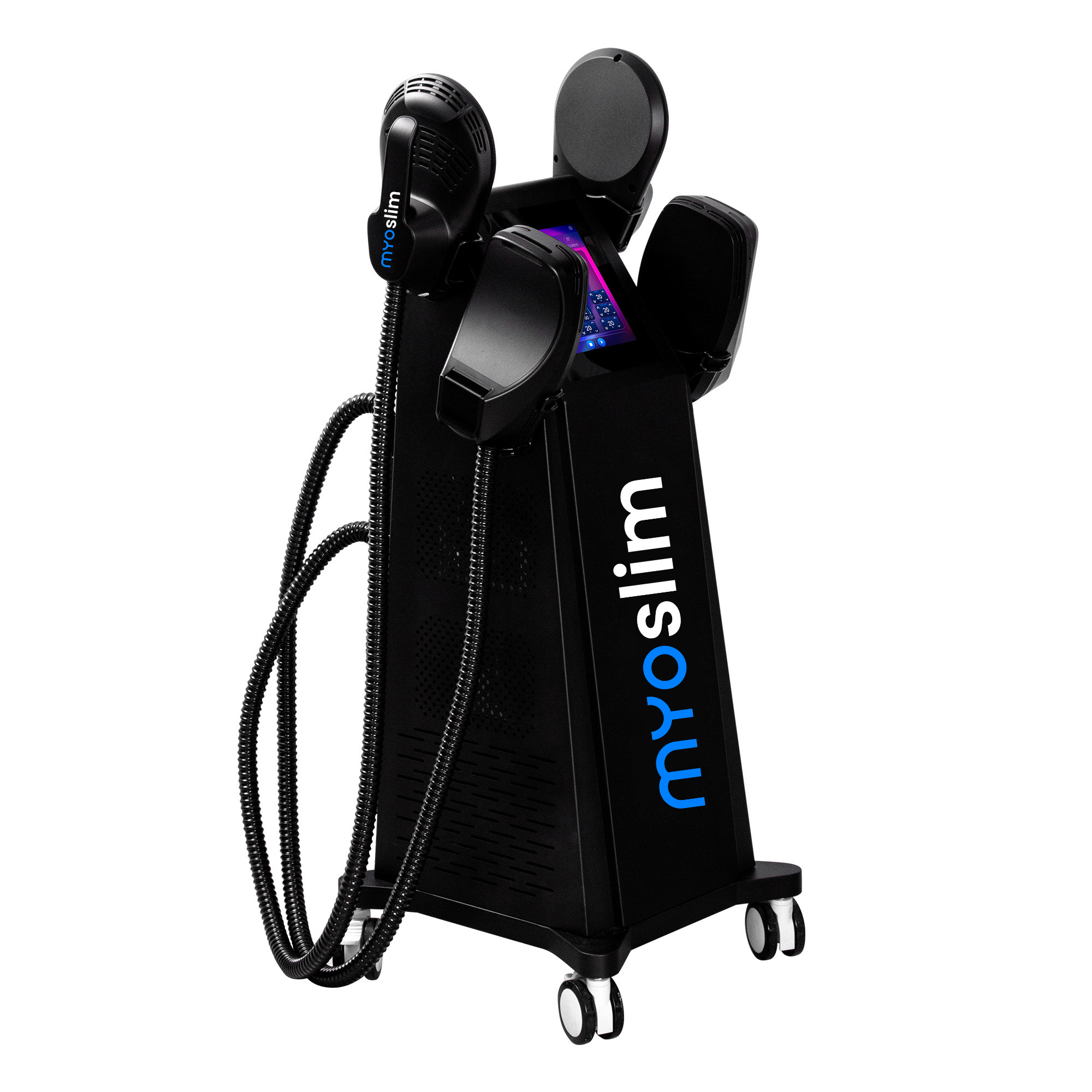 6500W RF 15T 200HZ MYOSLIM Body Shaping Machine Muscle Growth Fat Burn High-Intensity Electromagnetic Stimulator