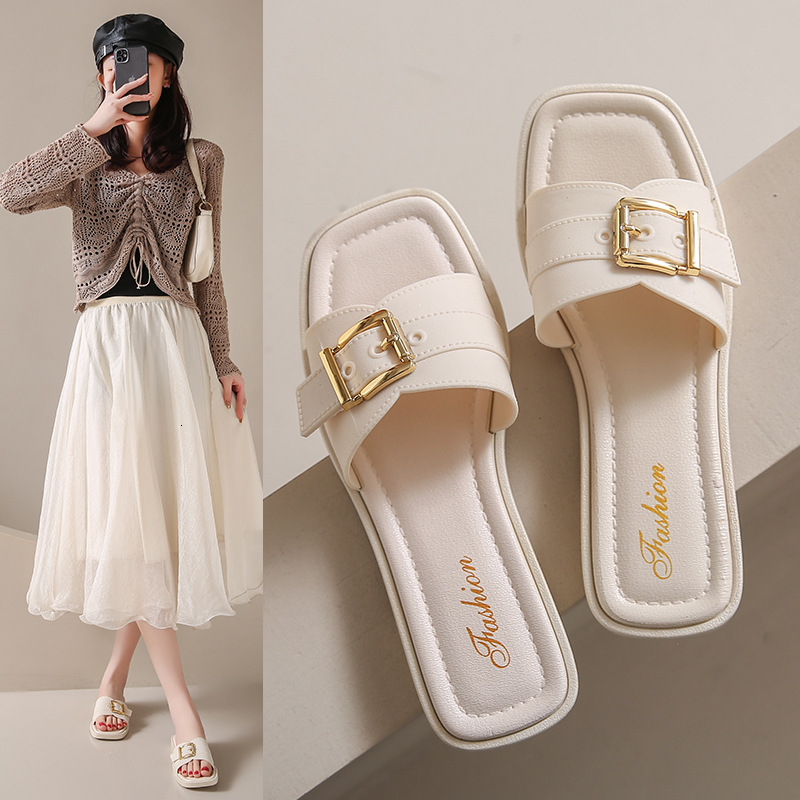Women's Fashion Slippers Summer Outdoor Non slip Beach Women's Sandals Designer Sandals Casual Fashion Women's Slippers