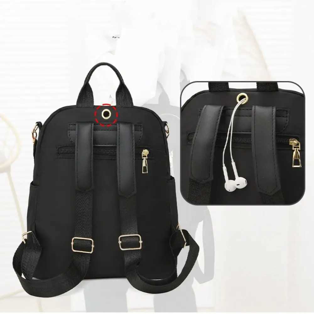 Fashion Nylon Backpack Multifunctional Large Capacity Student Bag Shoulder Bag Women Z250617