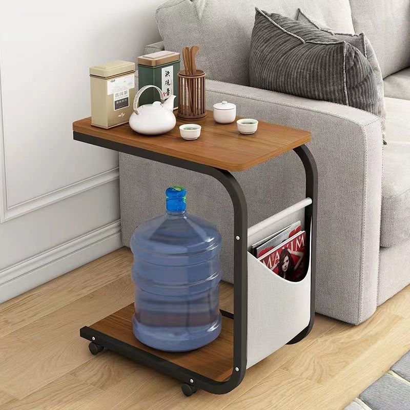 B6183 Sofa side cabinet, movable bedside tea table, storage rack trolley