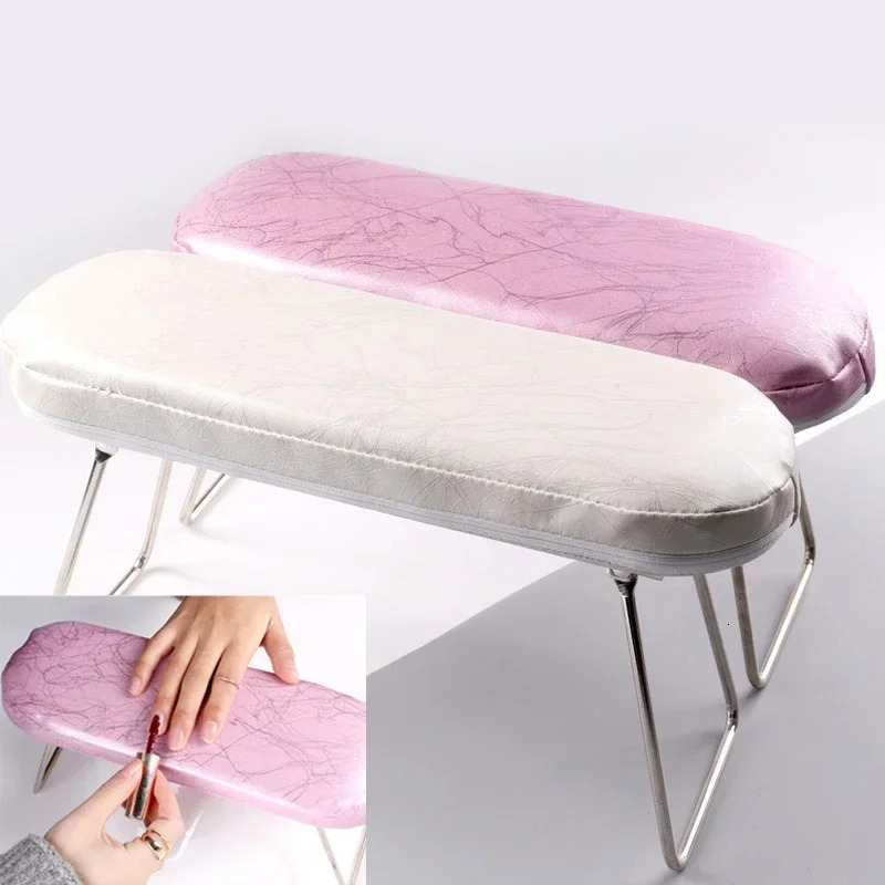 Soft Washable Arm Rest Cushion Leather Hand Pillow Rest Wrist Support Hand Holder Pad Manicure Table Hand Cushion Nail Art 250612