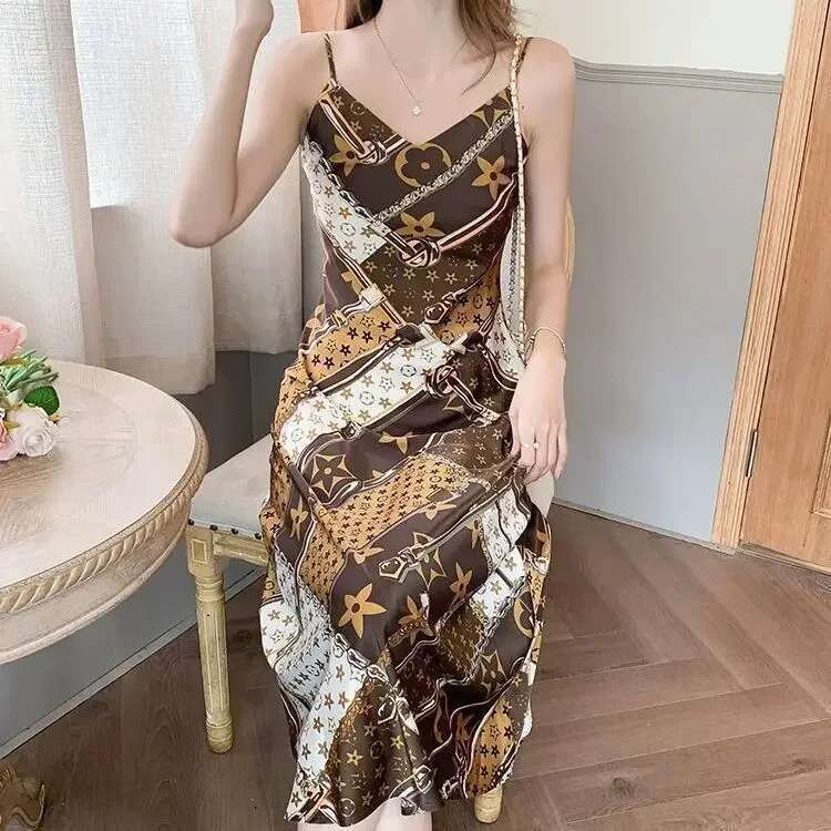 Woman Dress Sleeveless Maxi Coquette Beach Long Dresses for Women Sexy 2025 Fashion Elegant and Beautiful Curvy X One-piece G