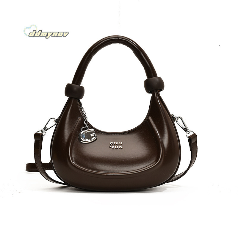 Handheld Underarm for Women 2025 New Style High-end Niche Versatile Single Shoulder Crossbody Crescent Bag ddmynov ddmynov
