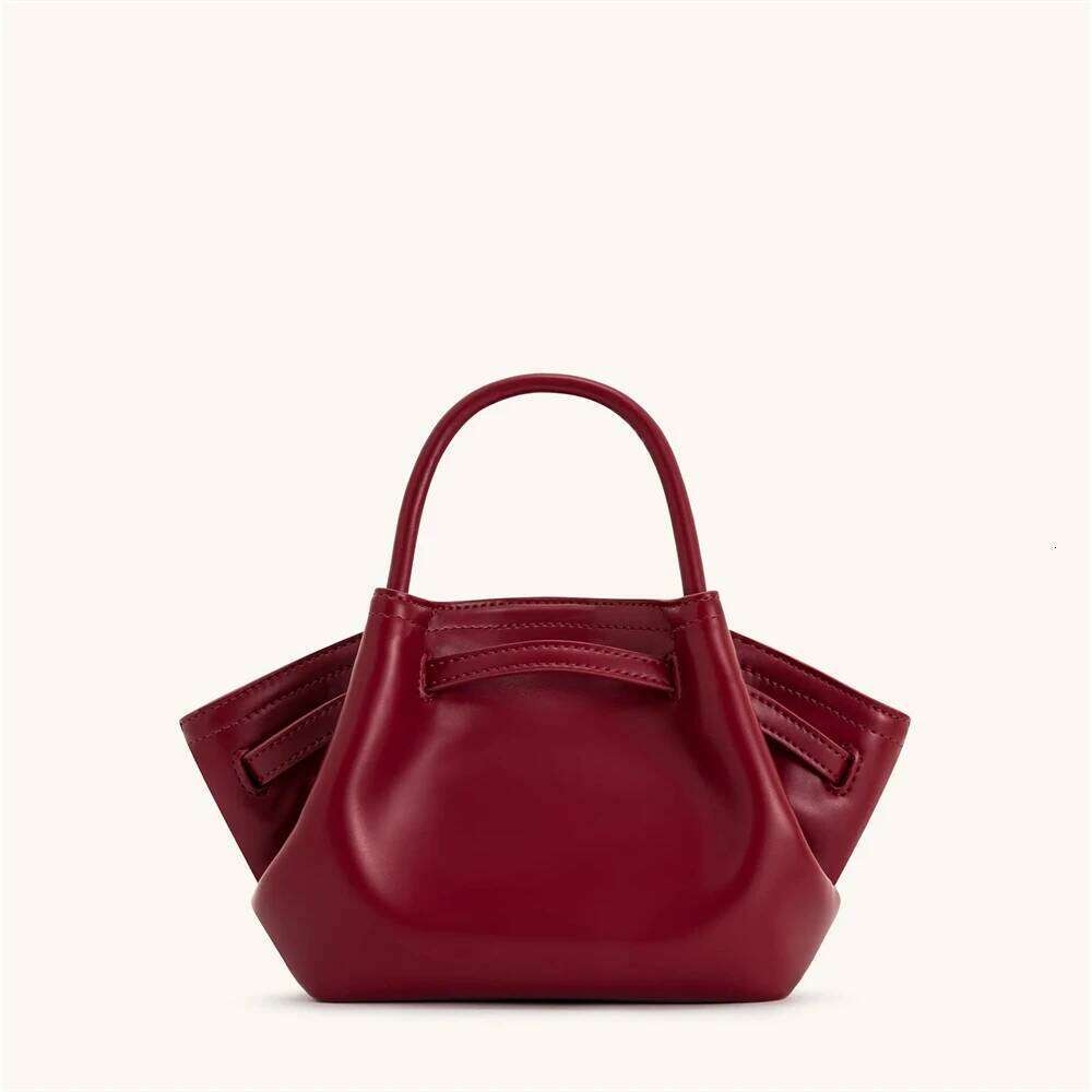 2025 New Women's Crossbody Shoulder Bury Mini Vegan Tote Handbag JW PEI Dumpling Bag High Quality Leather Wallet