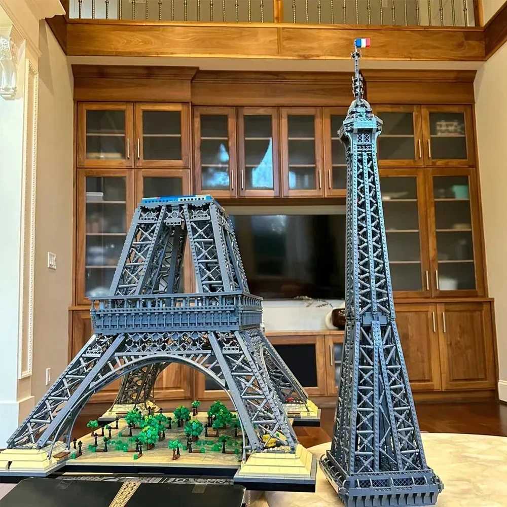 New 10001Pcs Eiffel Tower Building Blocks Compatible with 10307 Model Bricks Paris Architecture Birthday Adults Toys Christmas GiftsXJ260617