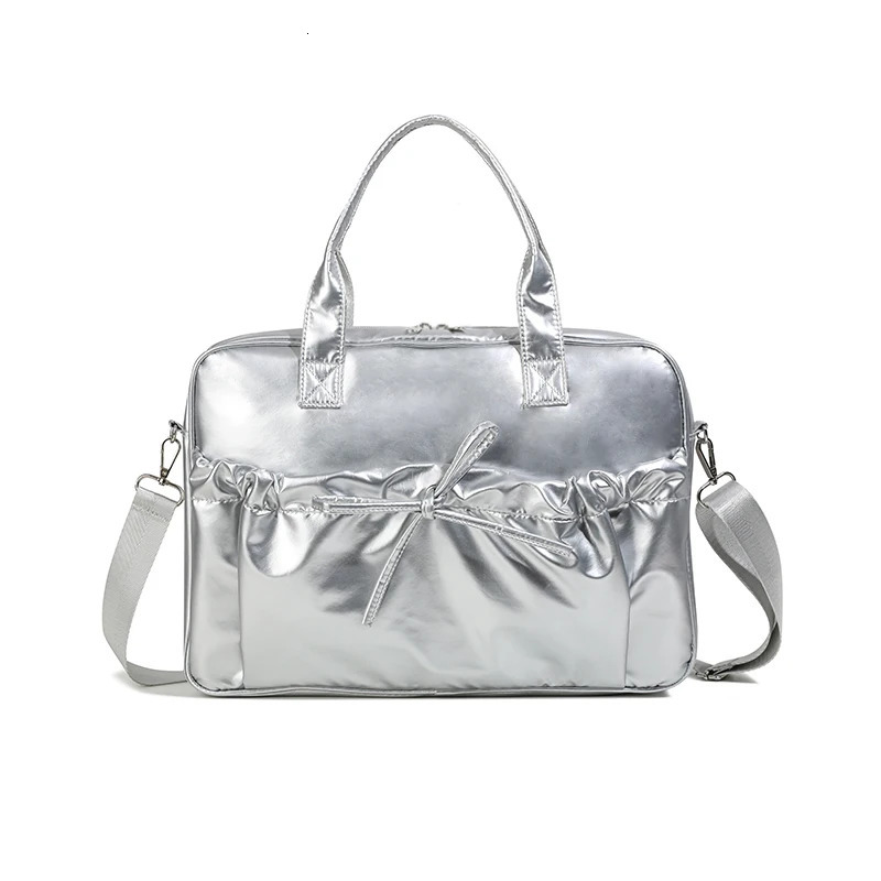 Silver Shoulder Laptop Bag 13.3 13.6 14 15 15.6 16 Inch Shockprooft Handbag For HP Laptop Case Women Travel Bag 250605