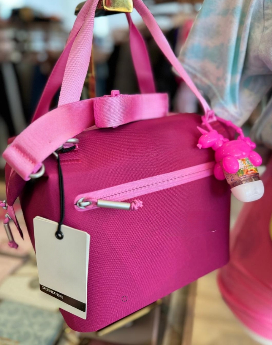 US stock Peony In Hand Lunch Bags All Day Julienne Mini Soft Cooler Box Carry-All for 40oz Cup Crossbody Bag Green with Phone Pocket for Cups 2706G