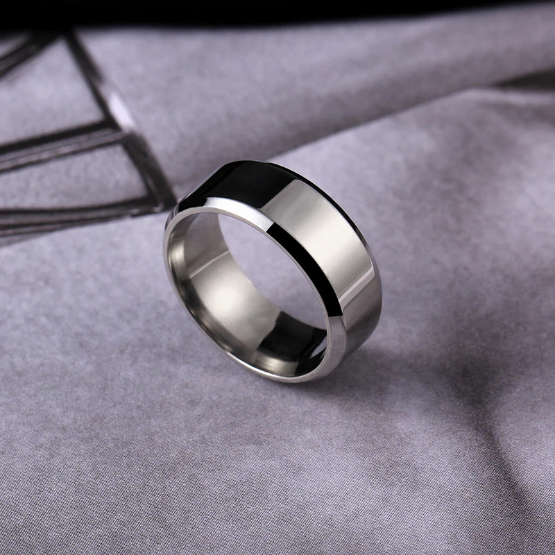 4mm 6mm 8mm Ring For Men and Women Personalized Ring Customize Ring Engraved Ring 250616