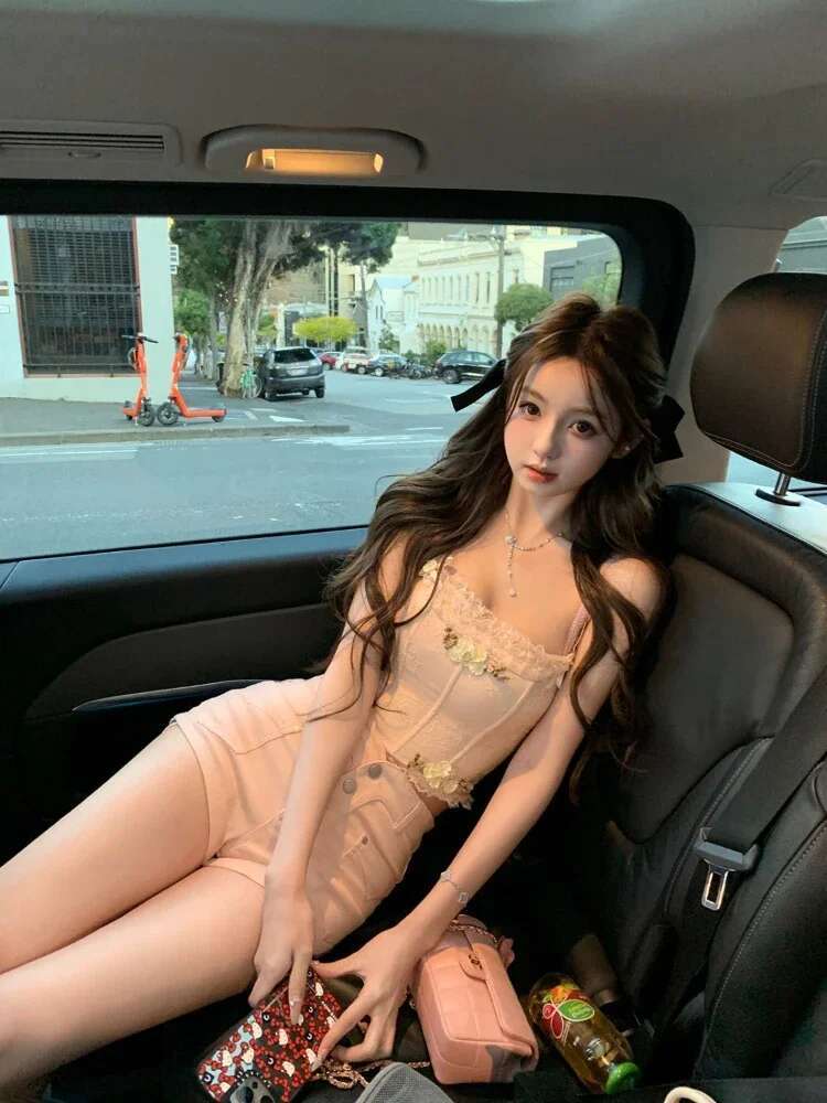 Skinny With Waist Pocket Denim Shorts for Women Casual Harajuku Fashion Short Jean Pants Woman Normal Aesthetic Kpop Streetwear