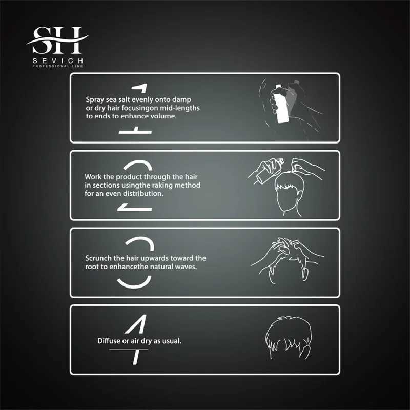 Natural Sea Salt Spray For Men Hair Volume Powder Sea Salt Hair Mist Spray Long Lasting Hold Hair Styling Spray Christmas Gifts R250617