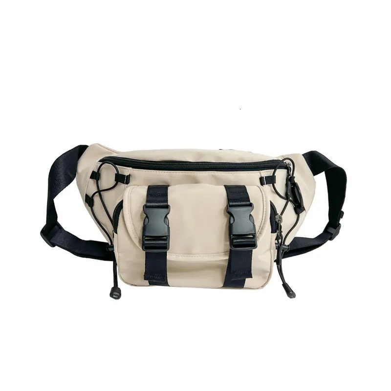Tactical Techwear Style Punk Hip Hop Crossbody Bag Men Women Multifunction Casual Waist Bag Sport Motorcycle Cycling Fanny Pack 250614