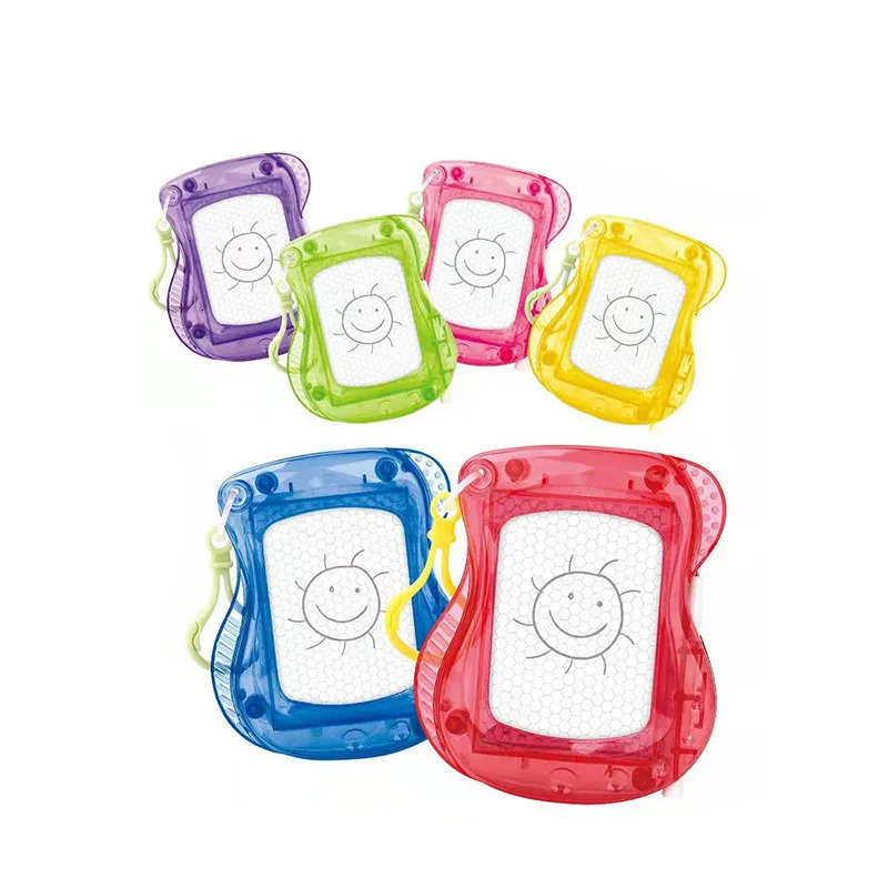 Colorful Mini Magnetic Drawing Boards-Backpack Keychain Clip For Kids Erasable Doodle Sketch Writing Pad For Boys Girls 250616