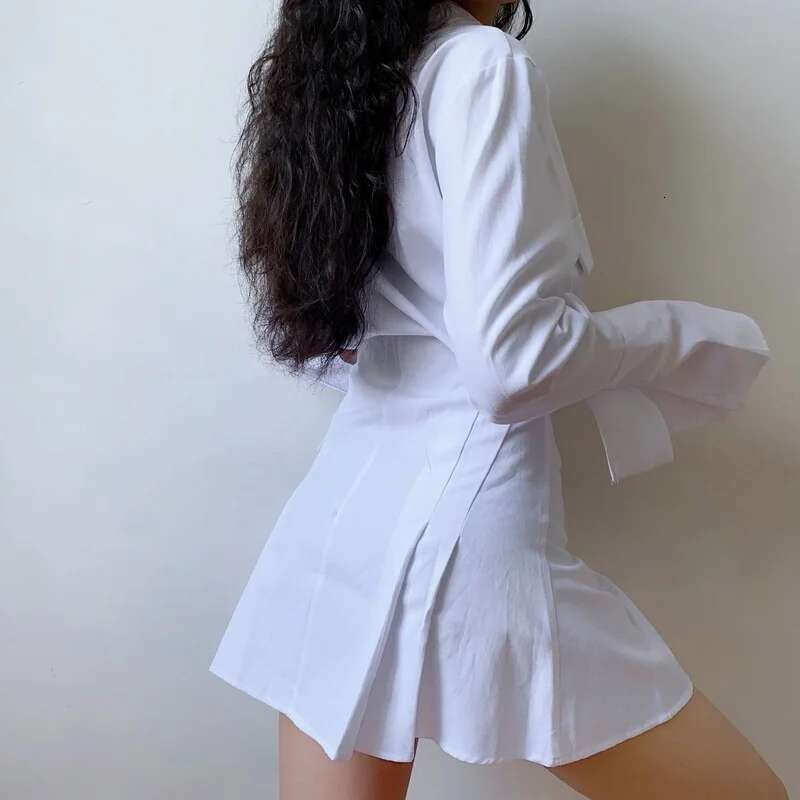 Tops for Women Modern Long Clothes Full Sleeves Womens Shirt Blouse Sexy White Button Up Trend 2025 Novelty Summer Novelties S