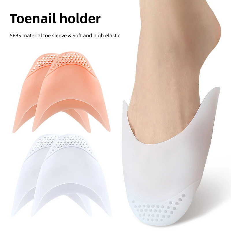 2pieces=1pair Silicone Gel Ballet Cushion Hallux Valgus Ortics Brace Shoes Protector Toe Foot Care Tools Bunion Corrector 250613