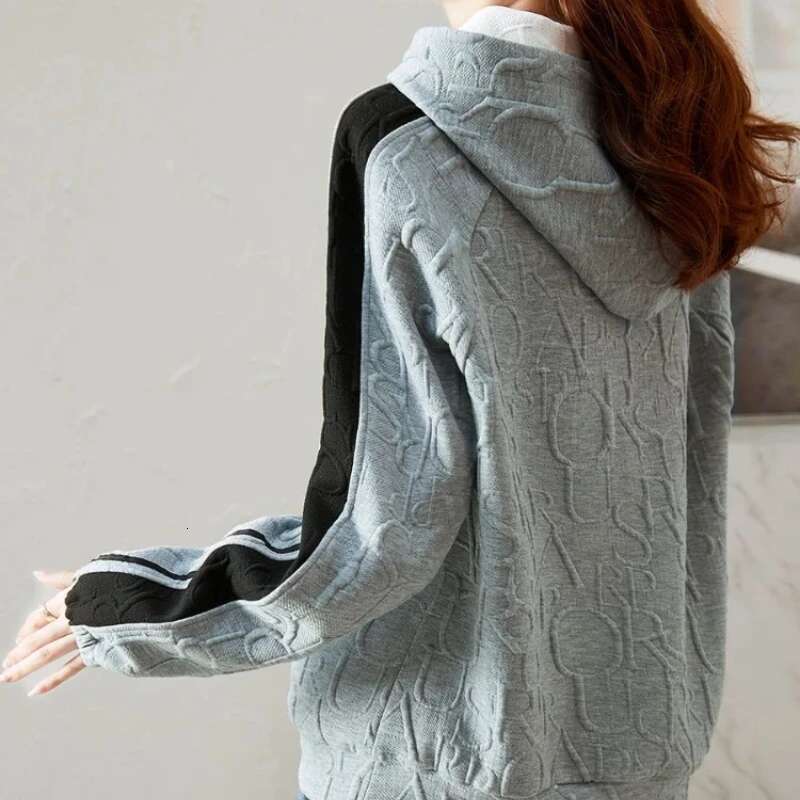 Plain Female Top Trend Casual Streetwear Womens Hooded Sweatshirts High Quality Harajuku Fashion Matching Emo M Coat E Hoodies