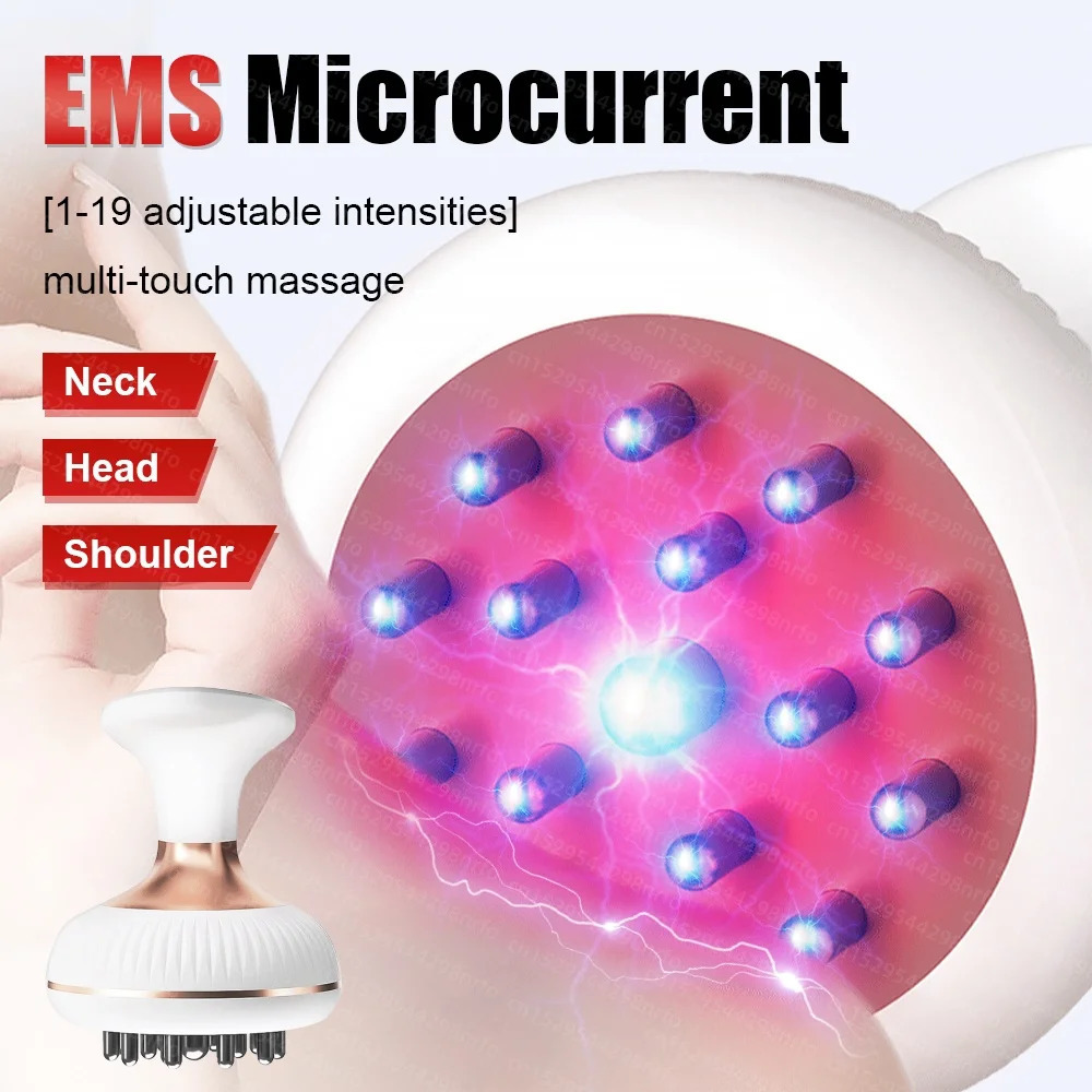 Electric Meridian Brush Gua Sha Body Massager EMS Microcurrent Compress Scraping Lymphatic Drainage Machine Fat 250610