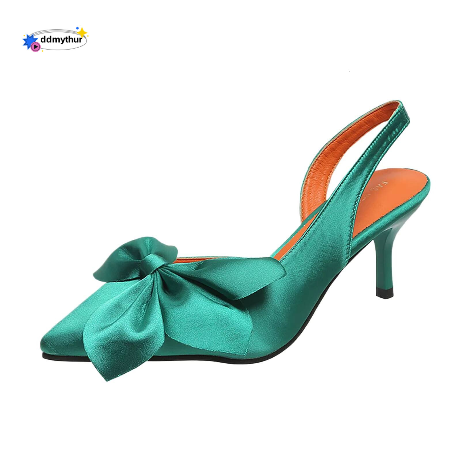 Slim High Heels For Women Sexy Elegant Green Black White Shoes Womens Water Sandals Sapatos Femimino ddmythur