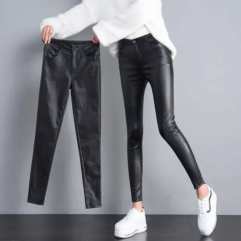 Long Pants for Women High Waist Autumn Winter Woman Trousers Aesthetic 90s Korean Fashion Clothing Vintage One Size Outfits Xxl