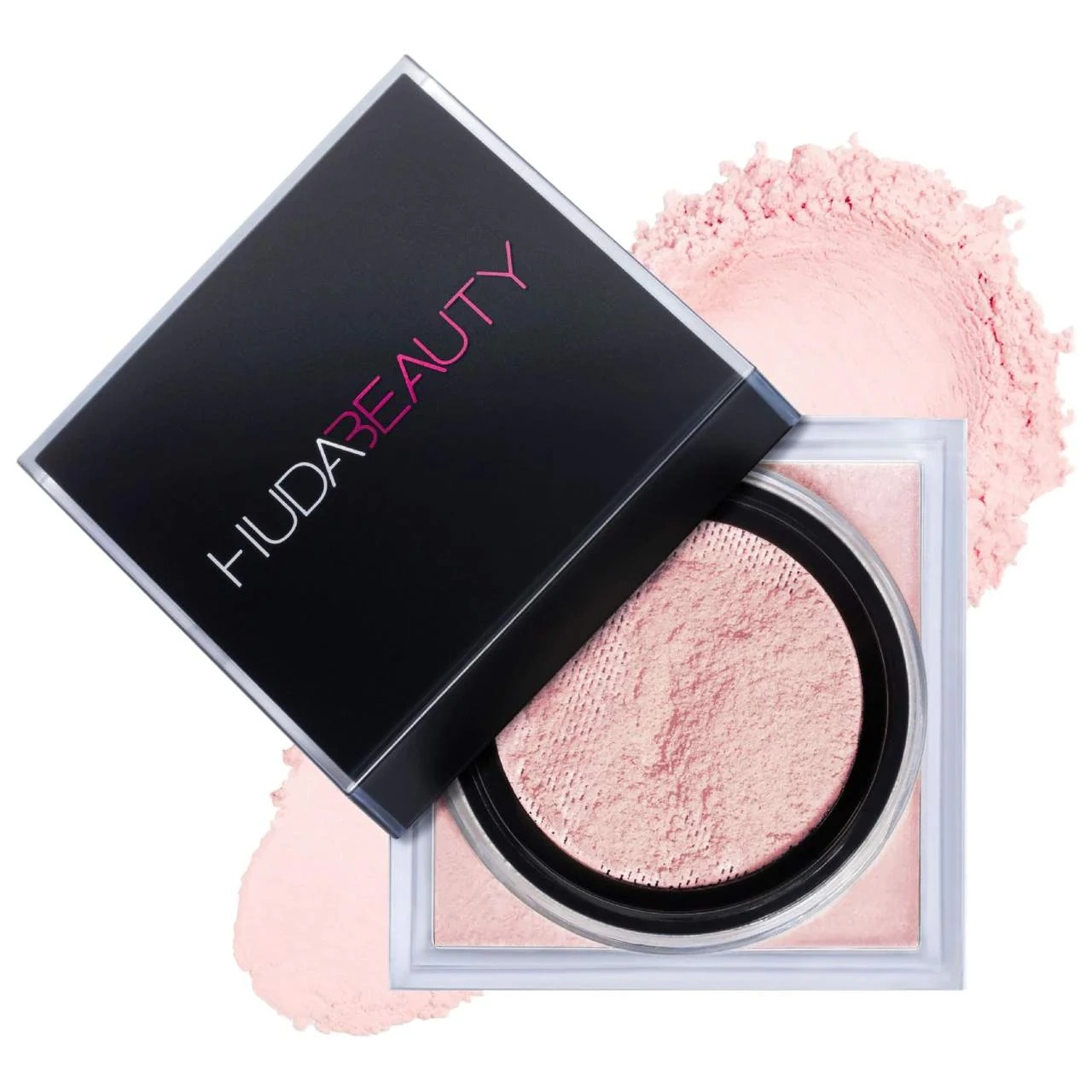 HUDA Beauty 4 Colors Makeup Setting Powder 20g Face Loose Baking Setting Powder Poudre Easy Bake Fixation Natural Face Finishing Oil-control Beauty Co