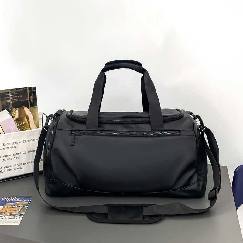 New Fashion Simple Large Capacity Travel Bag For Men Dry And Wet Separation Gym Bag Shoe Compartment Commuter Handbag