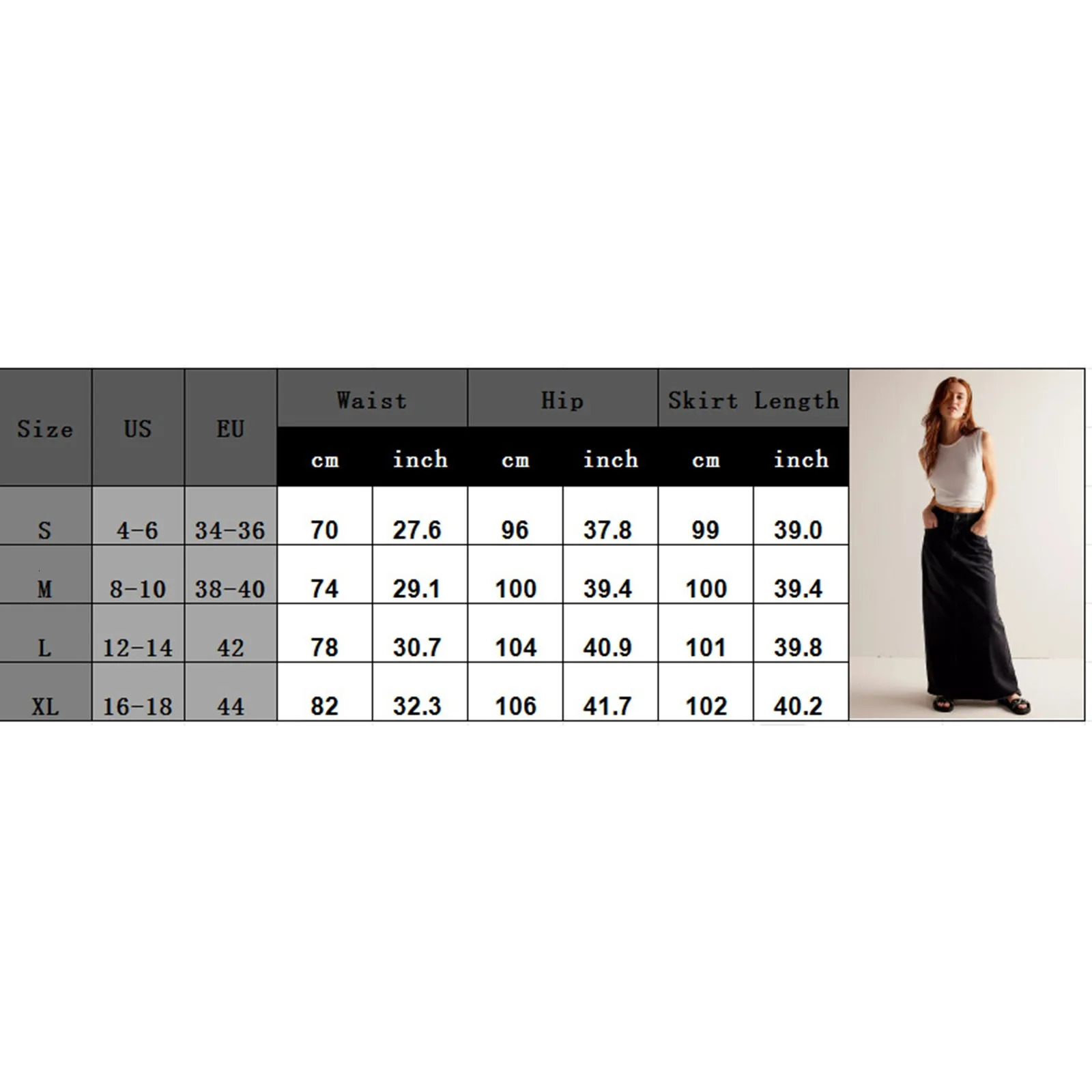 Women Vintage Denim Skirt High Waist A Line Long Wrap Hip With Button Trend Streetwear Woman Casual Comfty Clothing 250610A