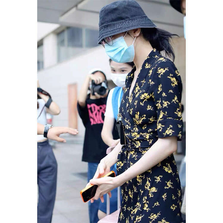 Dresses for Woman Designer Luxury Dress Maxi Dress for Women Sexy N505 Summer 2025 Printed Over-the-knee Mid-length Slim Tea Dress French Style Womens