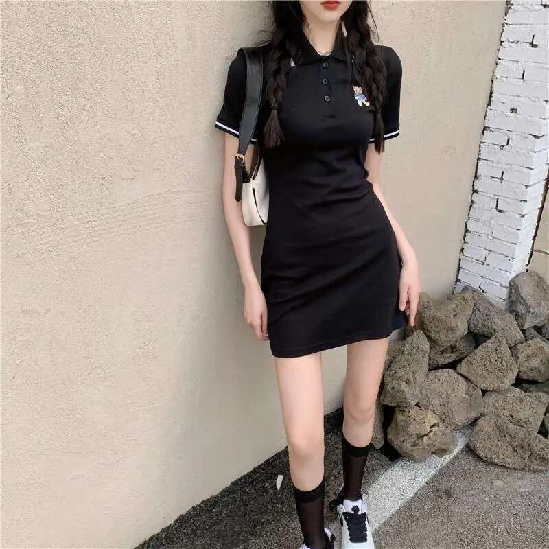 Womens Dress Tshirts Female Dresses 2025 Fairy Clothing Tight Short Kawaii Shirt Bodycon Mini Cute Aesthetic Xxl Fashion X Xl G