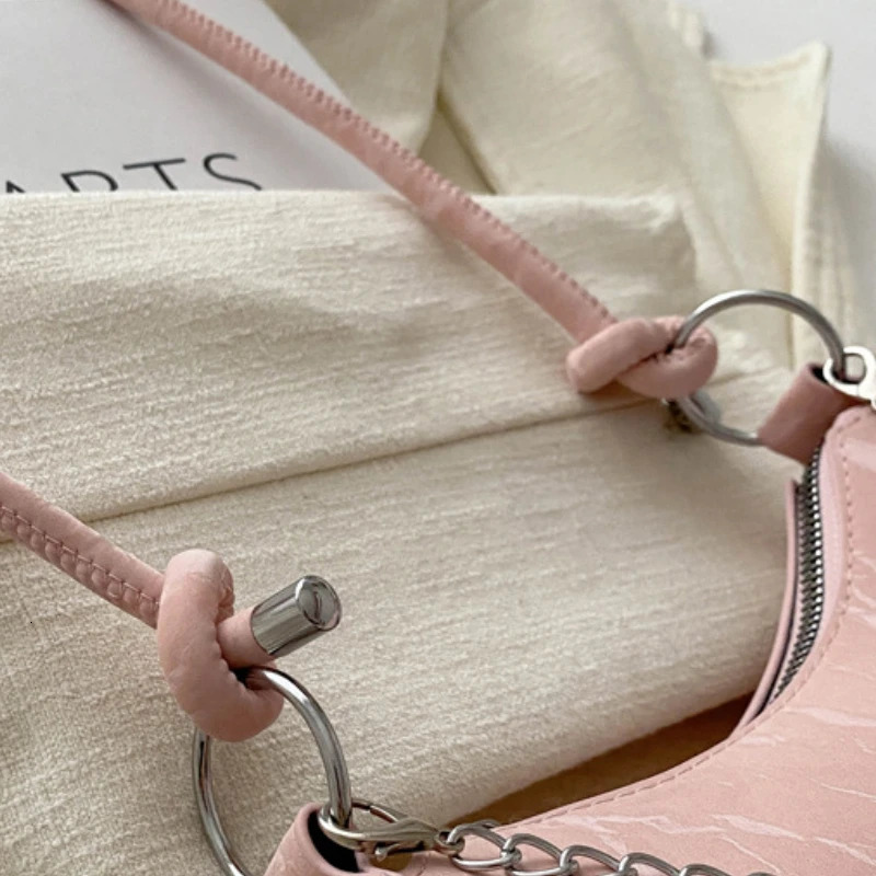 Niche Underarm Bag Womens Summer Korean Version Fashion Chain Shoulder Internet Foreign Style Messenger Bags 250614