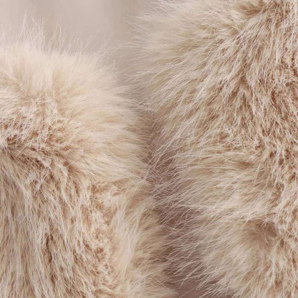 Warm Fluffy Faux Fur Coat Long Sleeve Women's Cardigan 2024 Autumn and Winter Fashion Ladies Streetwear