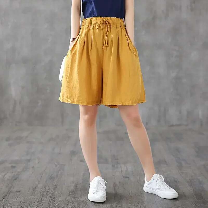 With Waist Pocket Short Pants Woman Elastic Jorts Shorts for Women Harajuku Fashion Comfy Elegant Hot Stretchy New In Wholesale