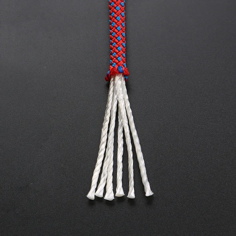 Climbing Rope Portable 6mm Nonslip Downhill for Survival Parachute Cord Lanyard Camping Hiking Clothesline 250611