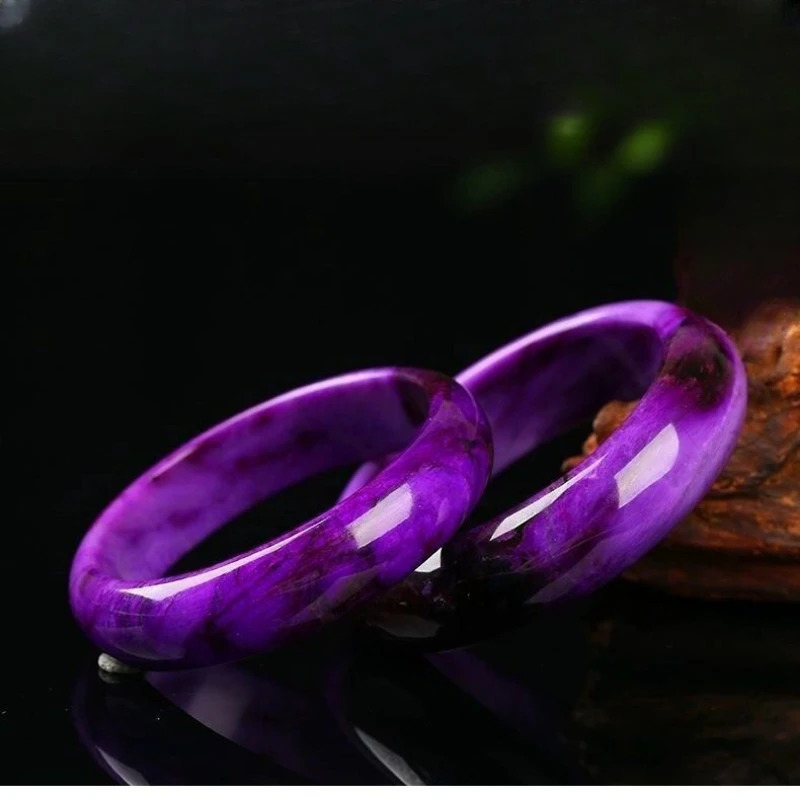 Natural Comfortable Bracelet Original Mine Imperial Purple Royal Perilla Jishi Bracelet 250616