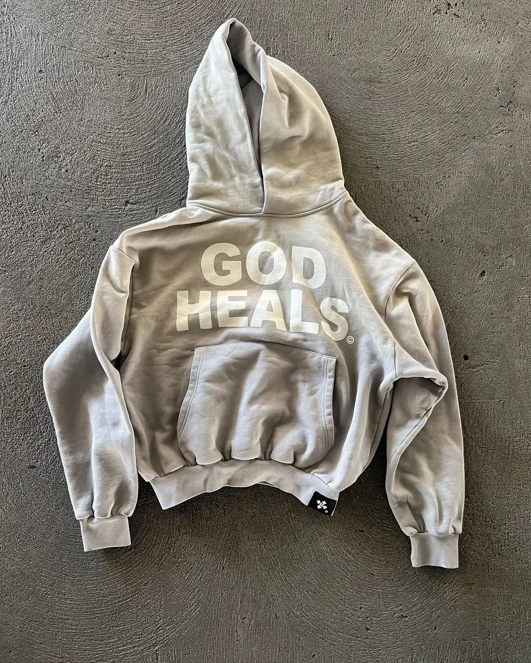 God Heals Painting Print Hoodie Y2K Clothes Mens Womens Harajuku Hip Hop Oversized Hoodie Sweatshirt Pullover Long Sleeve Tops 250616