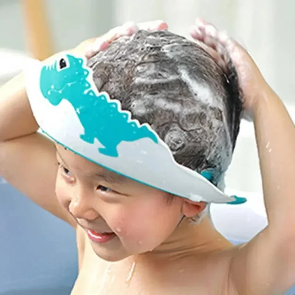 1/2pcs Baby Shampoo Products Ear Protection Silicone Caps Childrens Bath Cups Tools Bathroom Toys 250617
