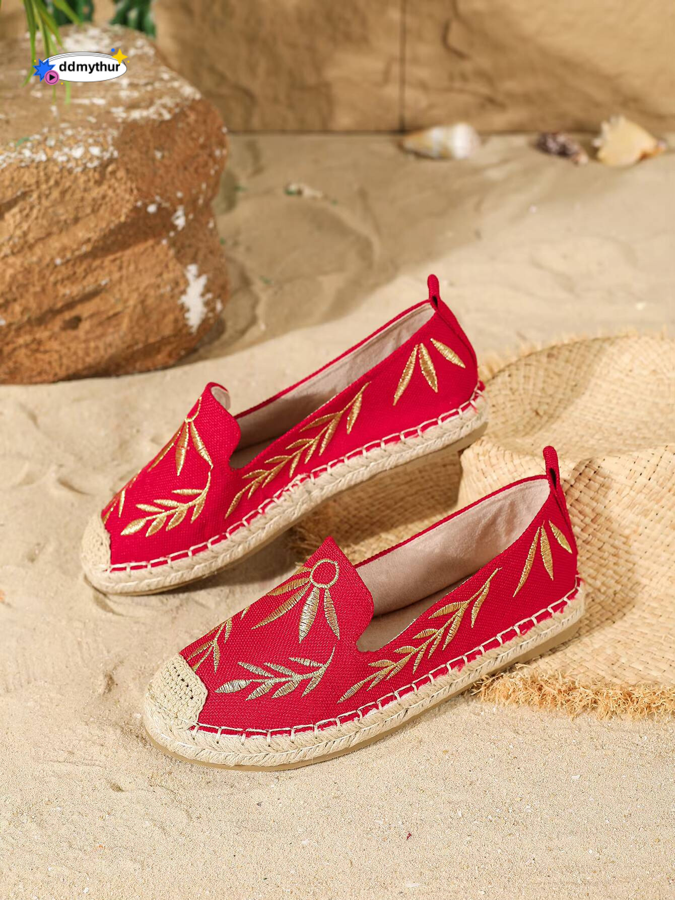 Women's Round-Toe Classic Flat Cap-Toe Slip ons Simple Espadrilles Leather Loafers ddmythur