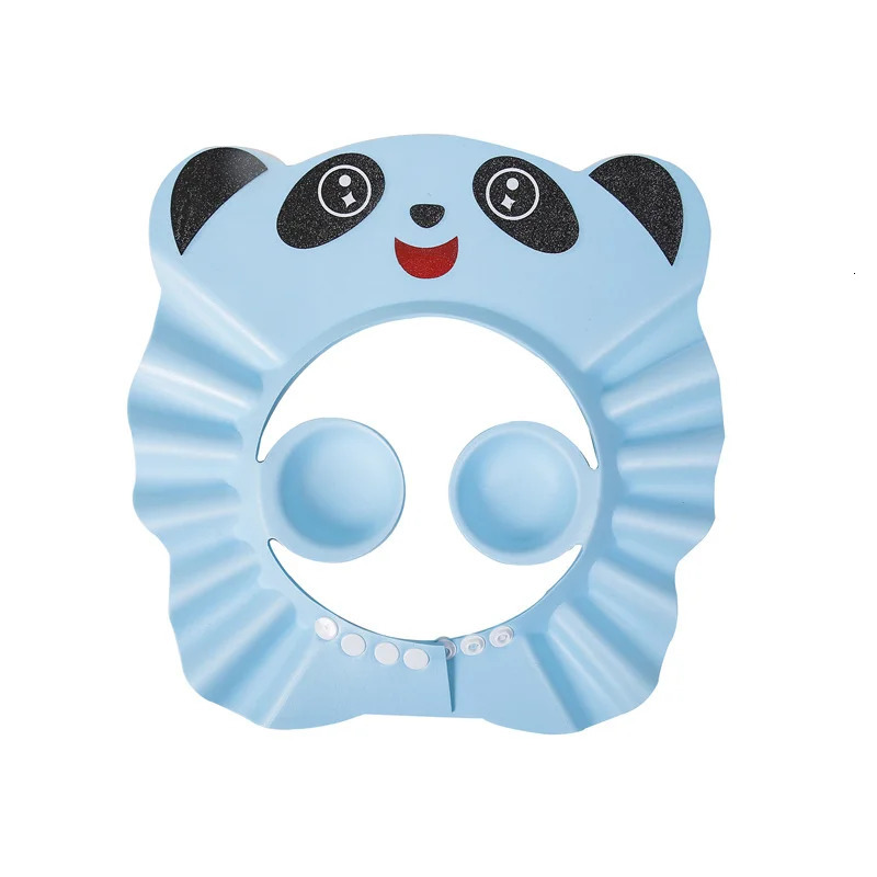 Cute Animal Shower Cap Safety Eye Protection Ear Protection Lightweight Cute Cartoon Baby Bath Protective Cap Shampoo Bath Care 250617