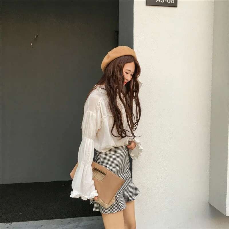 Midi High Waist Female Skirts A Line Womens Skirt Vintage Premium Clothing Sales New In Streetwear Summer 2025 Trend Casual V
