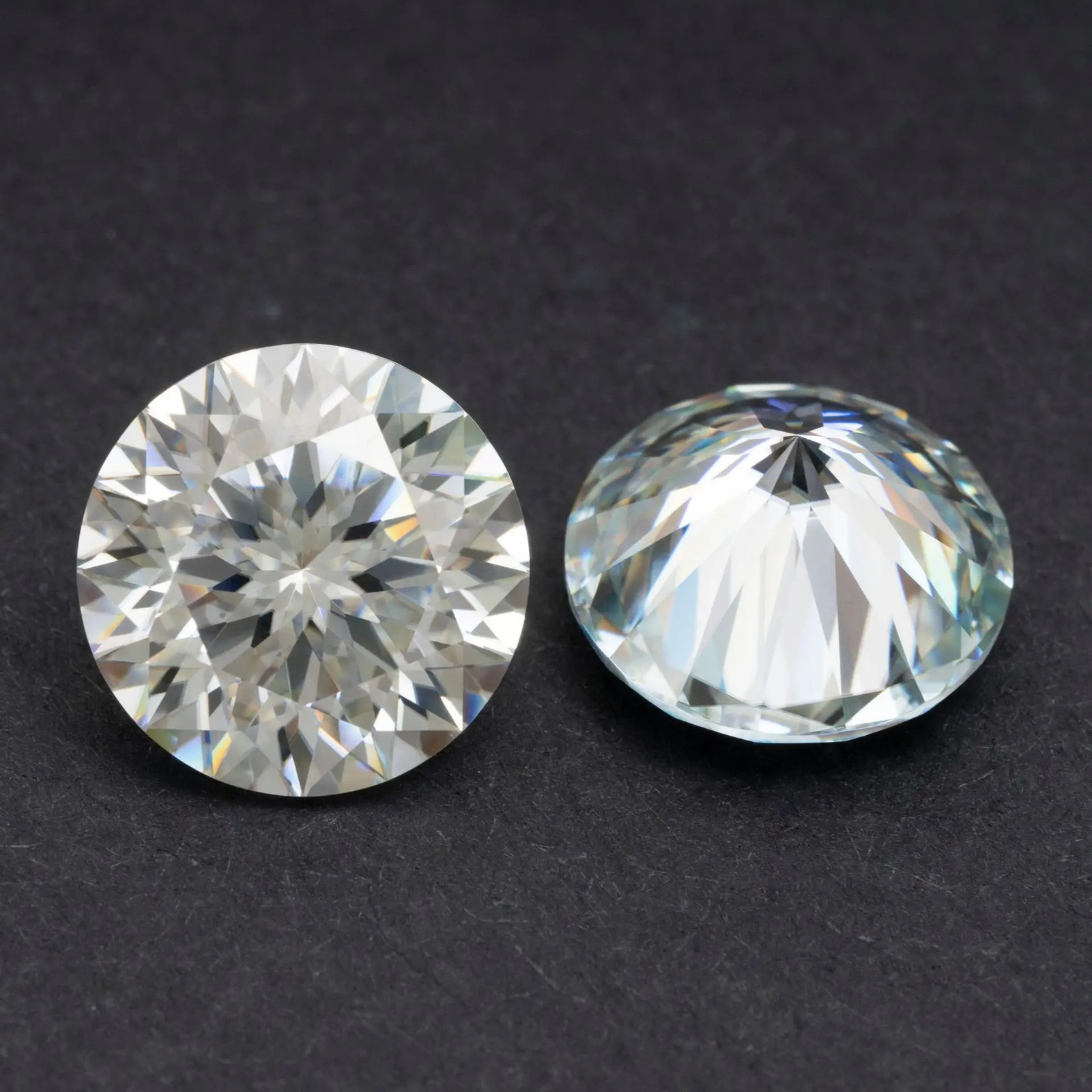 USA Standard 0.1-50ct Portuguese Cut Loose Stone D Color VVS1 Russian 100 Facted Plum Cut Diamond GRA 250617