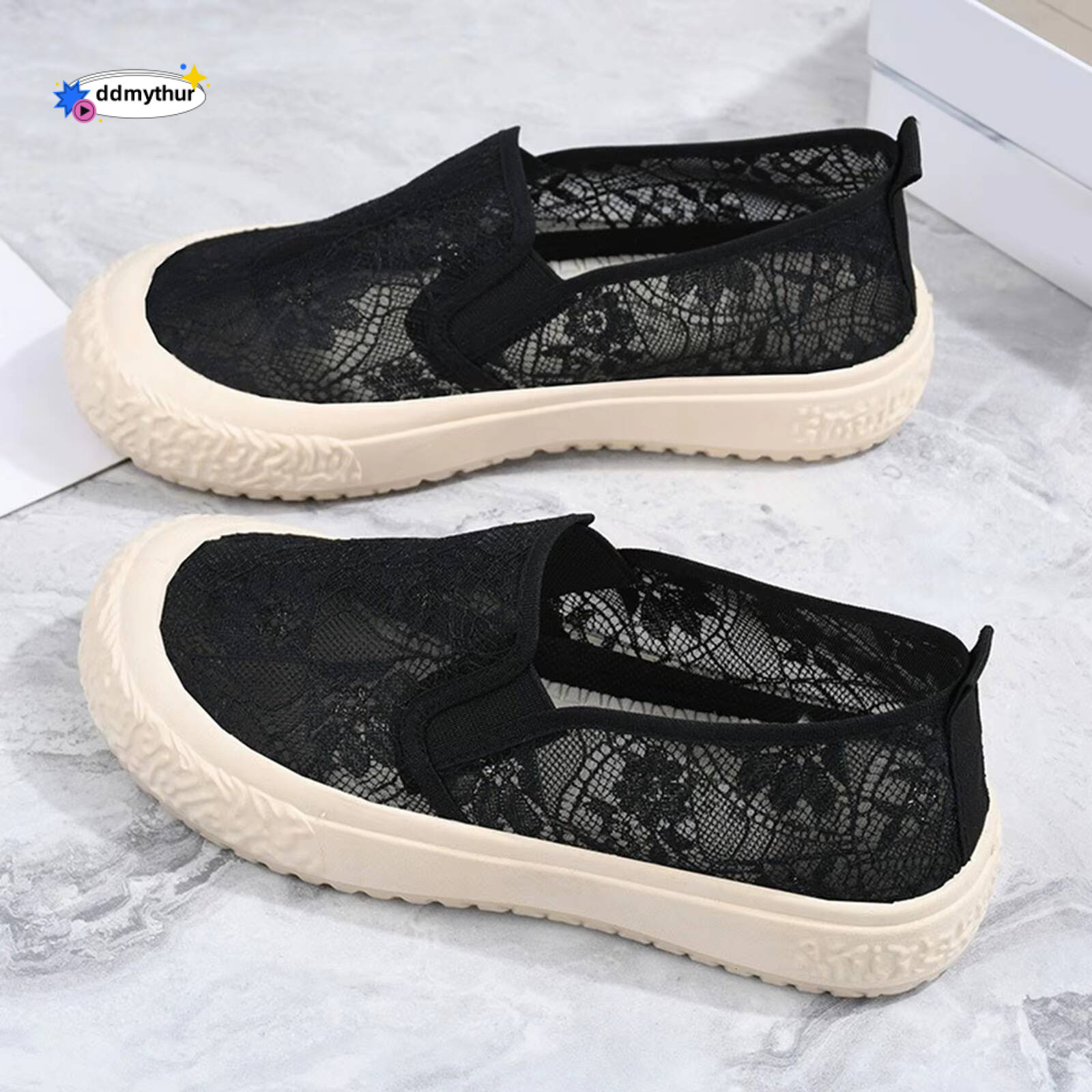 Women'S Sports Slip On Women Work Shoes Beach Sandals Lace Up Sneaker Zapatos Para Mujeres ddmythur