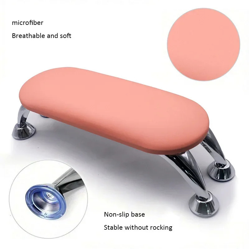 Foldable Hand Rest Nail Pillow Portable Stand Pillow Case With Comfortable Feel Non-slip Table Mat 250612