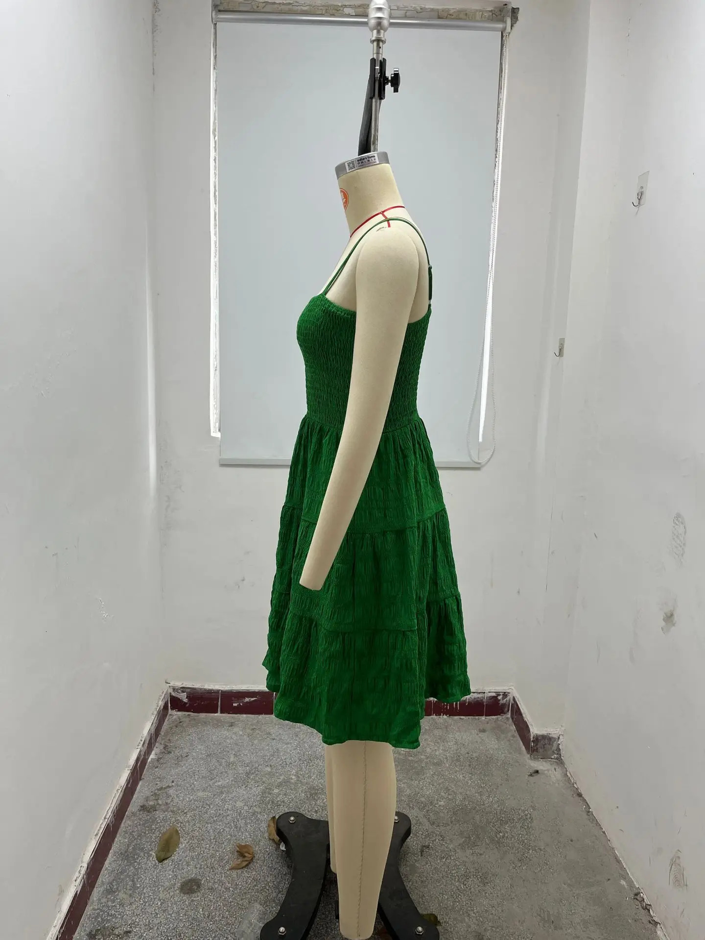 Womens Summer camisole vest mini dress sleeveless flowing A-line short dress 250616