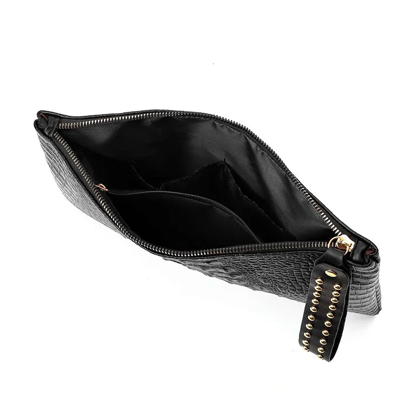 Fashion Handbags Women Bag PU Leather Clutch Ladies Evening Envelope Bag Female Day Clutches Purse Portable Wristlet Bag 250617