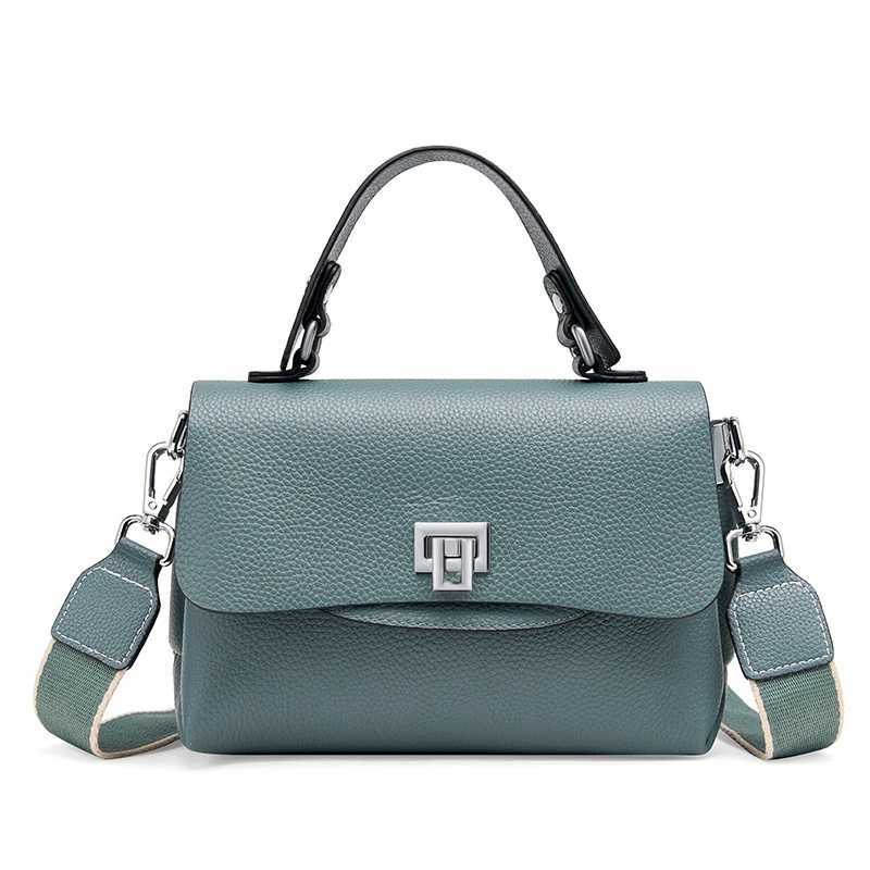 Zency Women Genuine Leather Top-handle Bag Envelope Bags Designer Shoulder Handbag Ladies Elegant Crossbody For Ladies Z250617