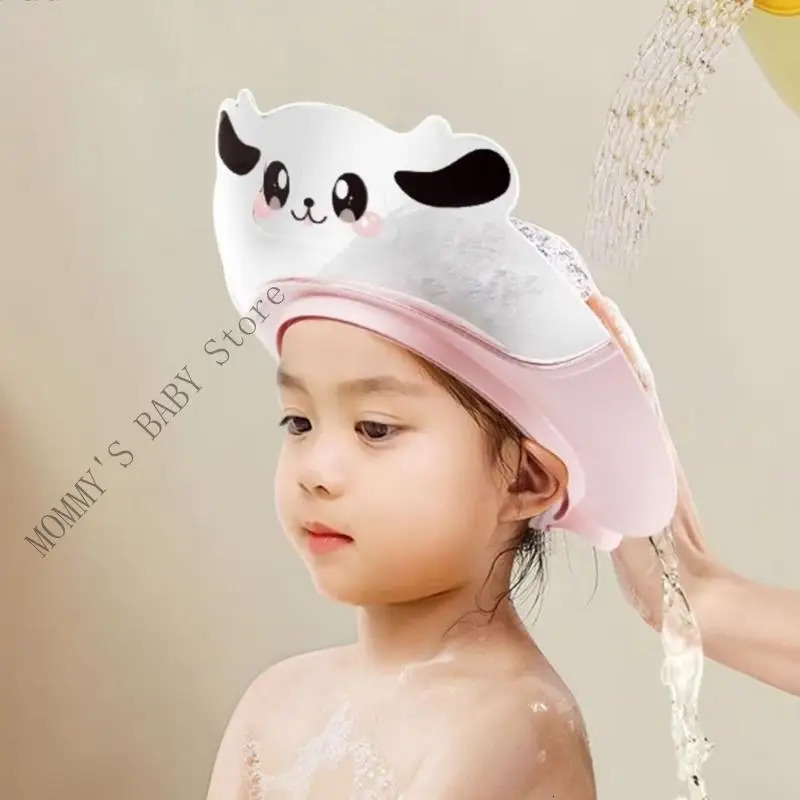Adjustable Baby Shampoo Caps Protect Eyes Ears During Bath Time Reusable Shower Hat for Infants 0 Months to 6 Years 250617