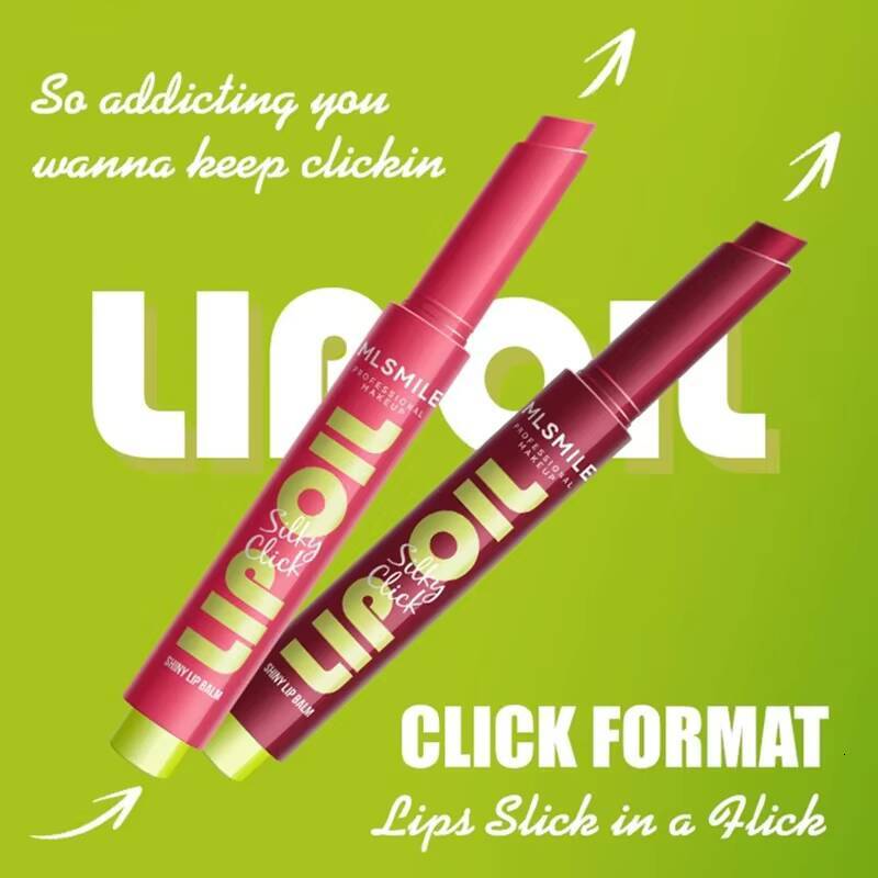 9 Colors Waterproof Long Lasting Press Lipstick Easy To Color Moisturizing Pearl Mirror Solid Gloss Lip Care Cosmetics happy