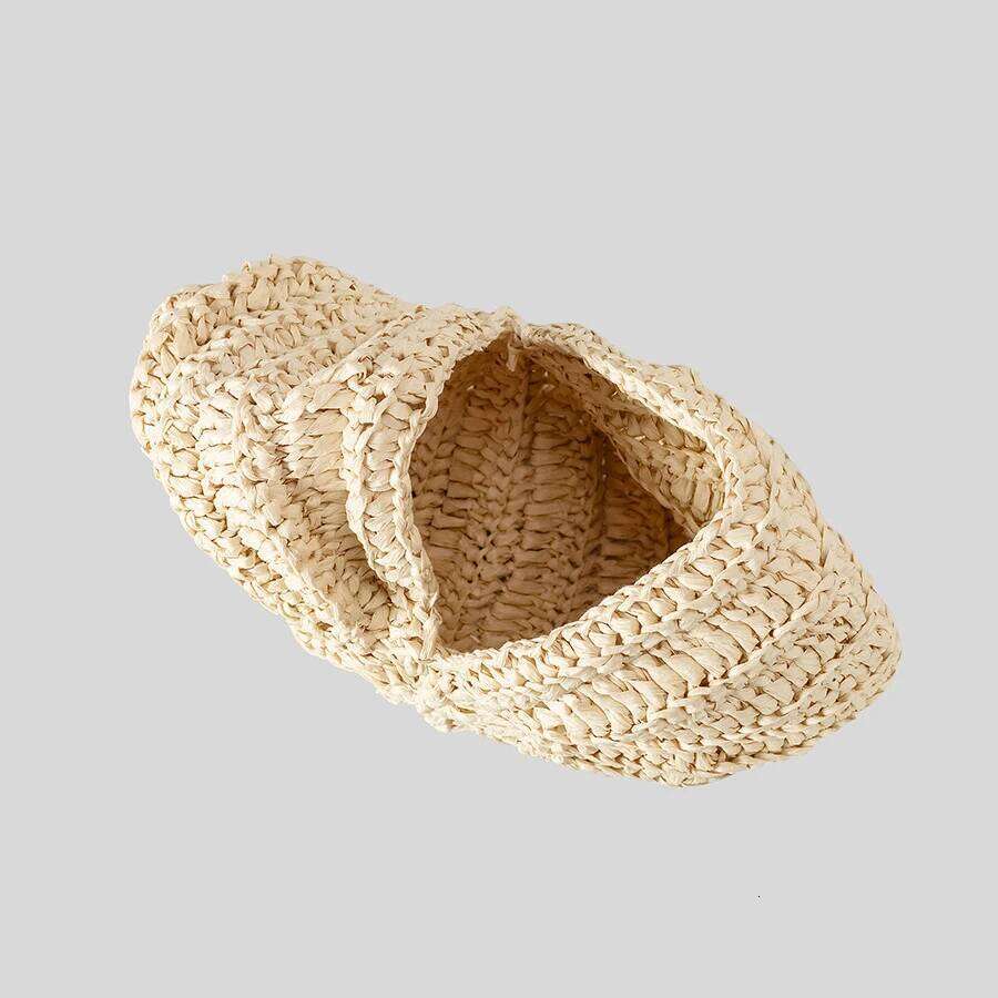 Creative Conch Design Straw Shoulder Bags Funny Paper Woven Crossbody Cute Summer Beach Bag Small Female Purses 2025