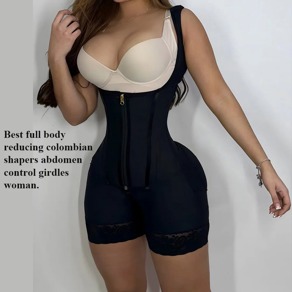 High Compression Reducing and Shapers Girdle for Women Butt Lifter Body Shaper Colobiana Abdomen Control Shapewear Panties 250616