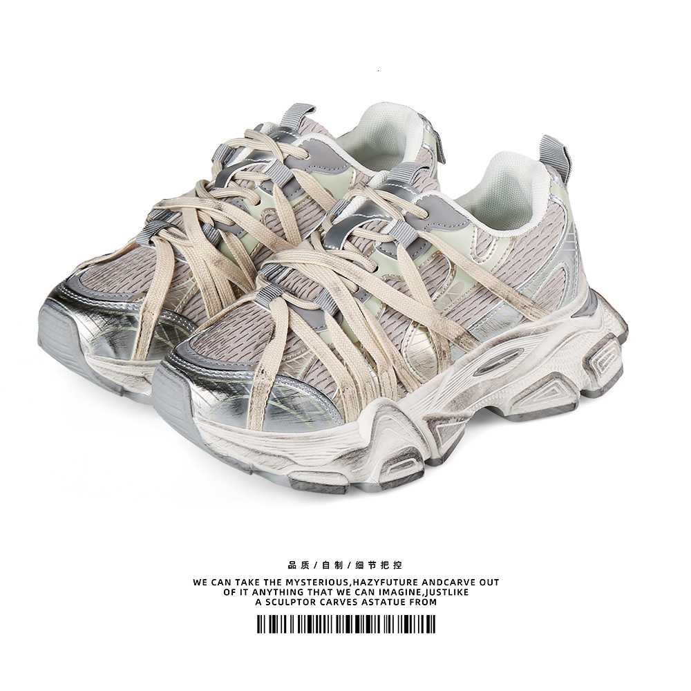 2025 new trend fashion thick-soled casual shoes