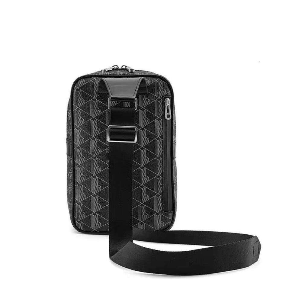 Print Series Fashion Men's Chest Bag Large Capacity