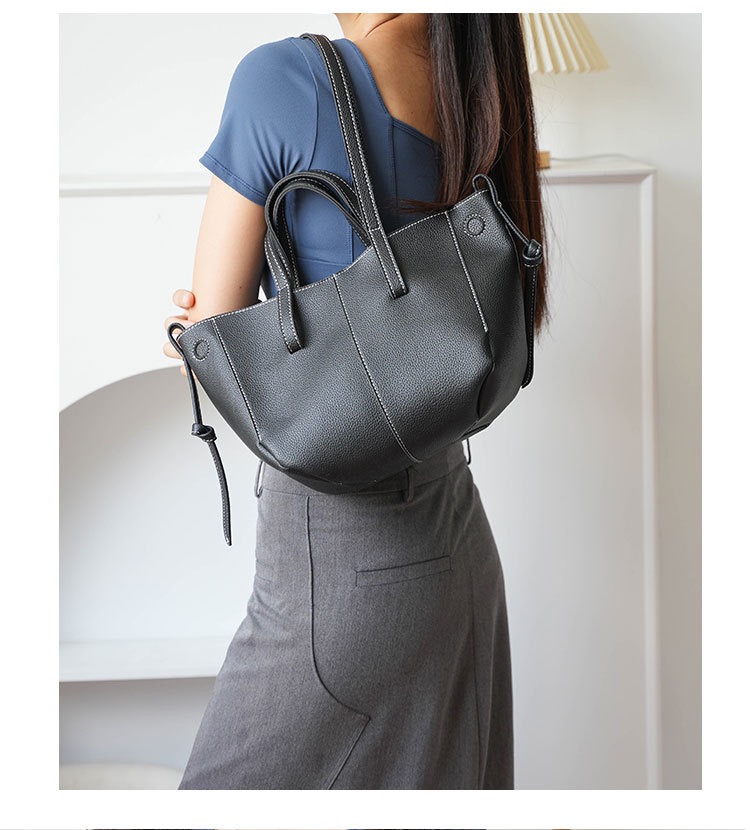 French High Beauty New Fashionable Tote Bag Premium Handheld Large Capacity Single Shoulder Underarm Women's Bag